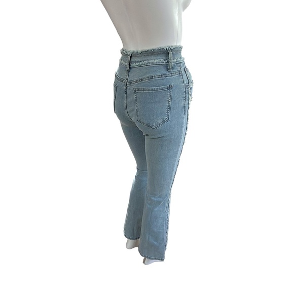 SHEIN High-Rise Distressed Skinny Jeans – XS - Picture 4 of 6